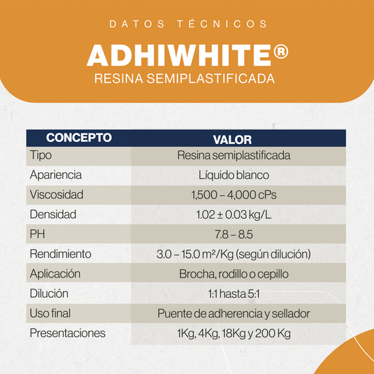 ADHIWHITE 5x1